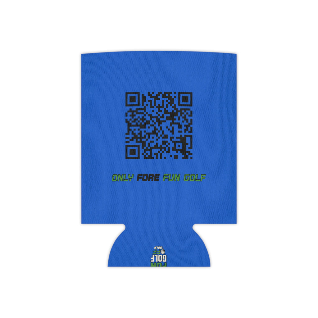 Can Cooler — 'Take the Fun Seriously' Beverage Cooler with QR Code Design