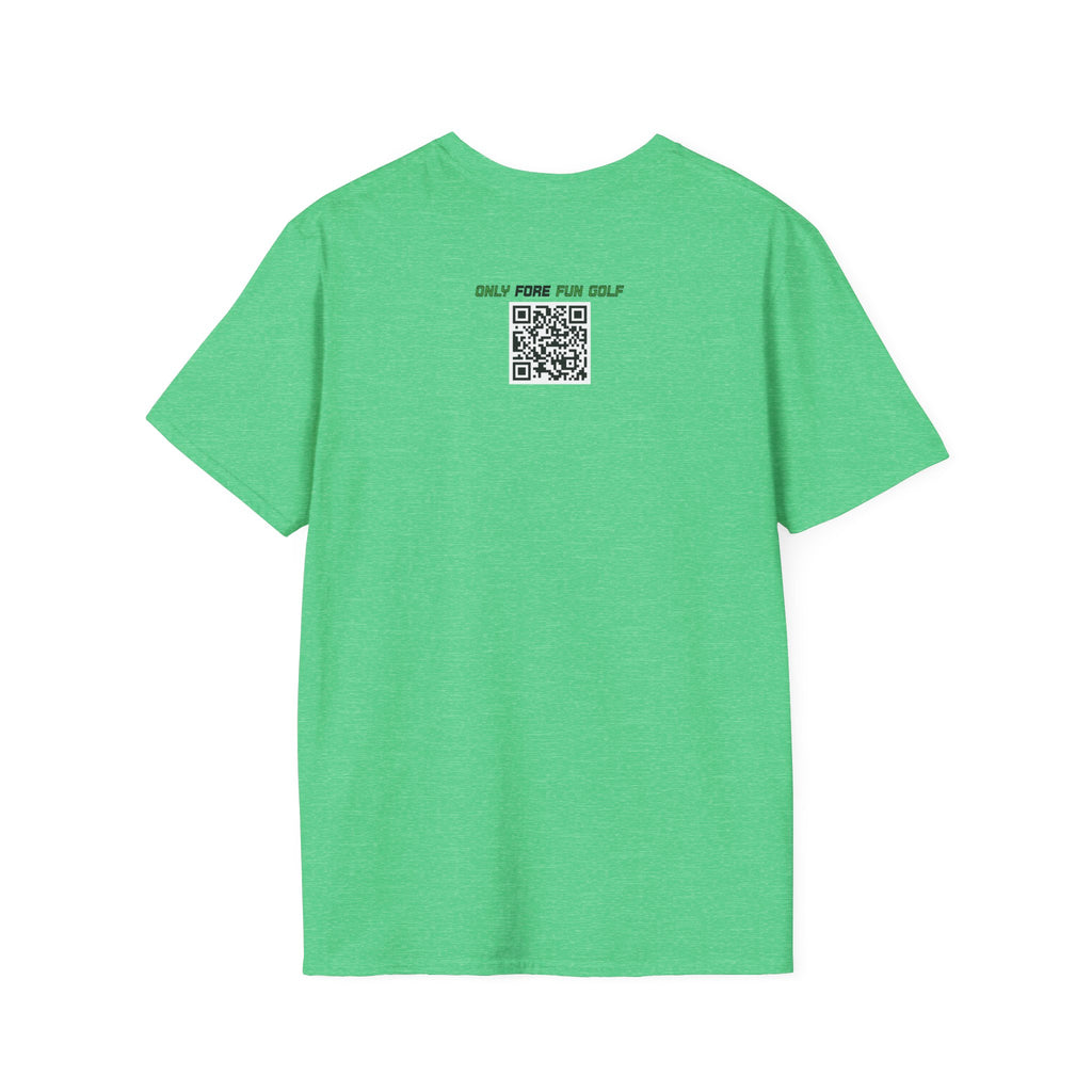 Golf T-Shirt — "High Score" Retro Arcade Pinball Golfing Tee (16 colors)