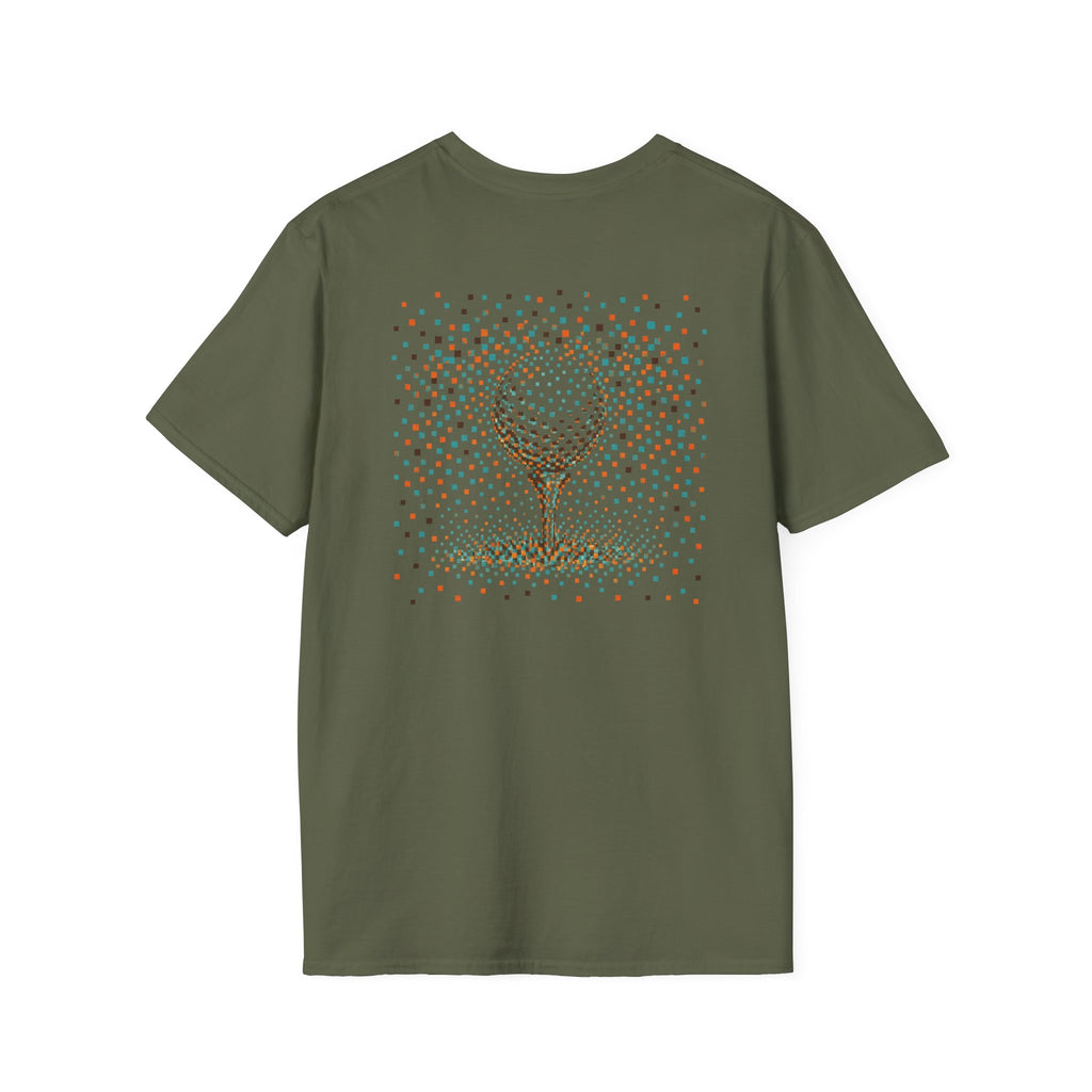 Sunset Golf Course T-Shirt — Scenic Fairway Sunset Graphic Tee (15 Colors)