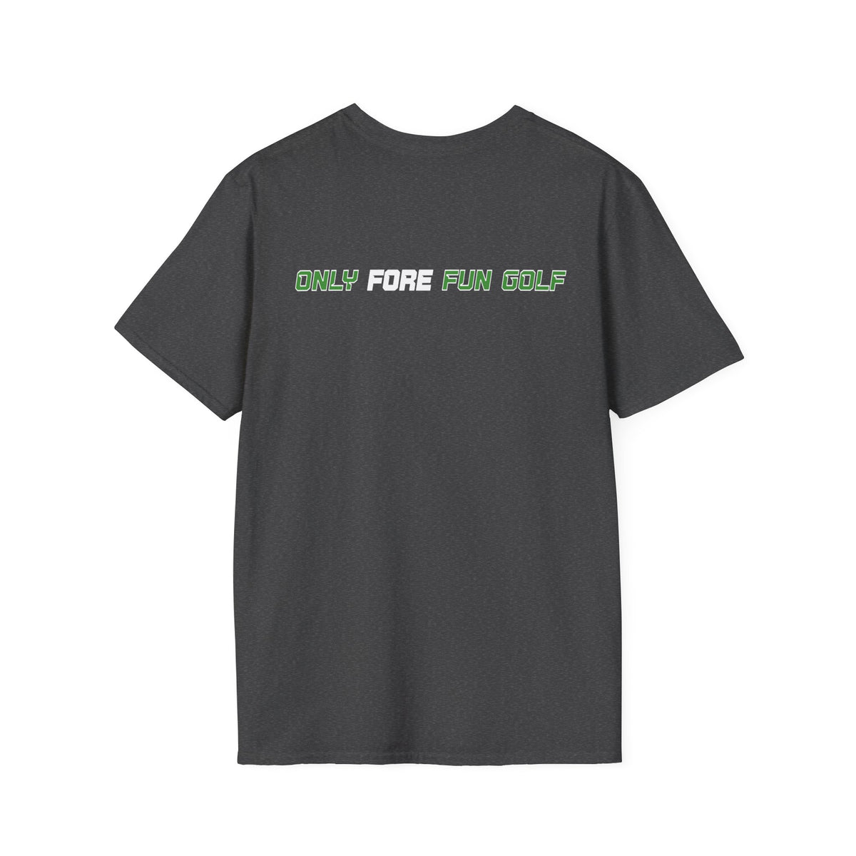 Sasquatch Golf Graphic T-Shirt — Bigfoot Golfer Funny Tee (16 colors)