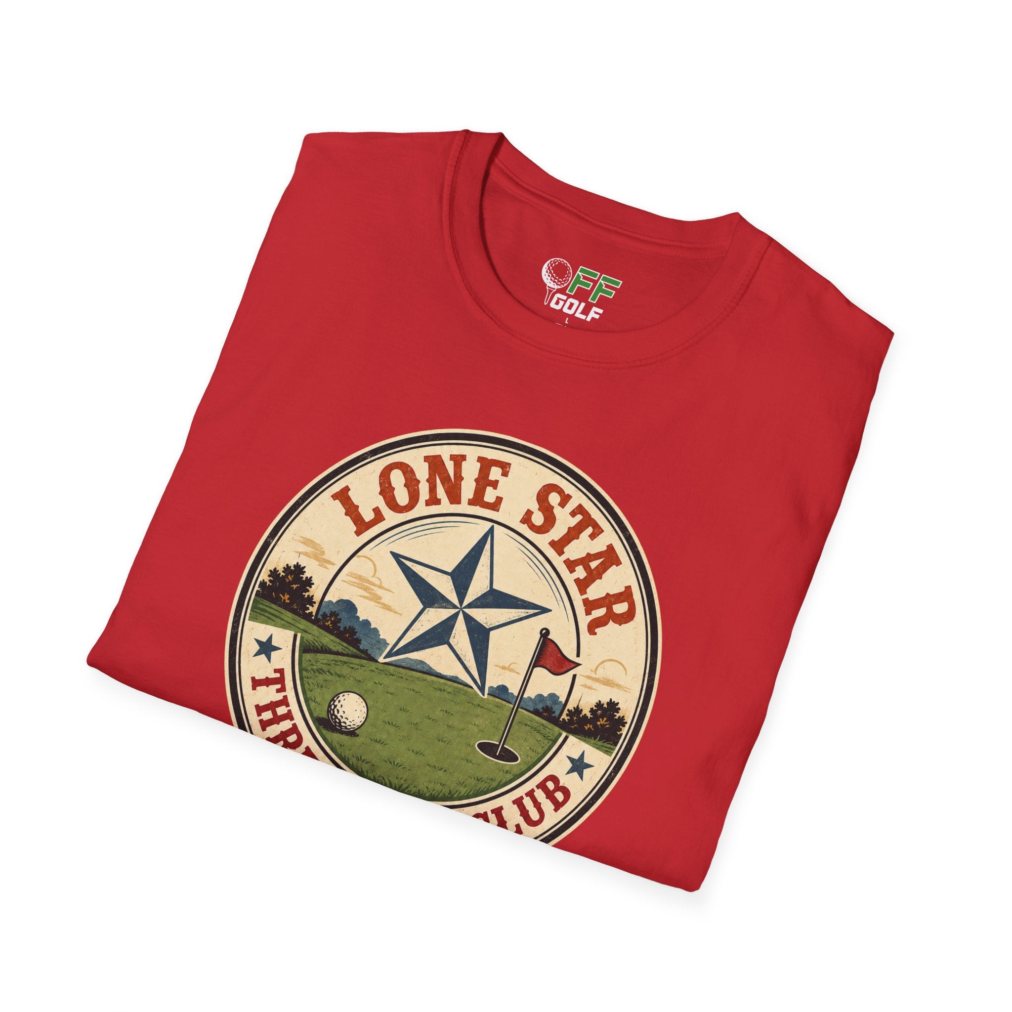 Lone Star Golf Vintage T-Shirt — Retro Texas 3 Putt Club Tee (16 colors)