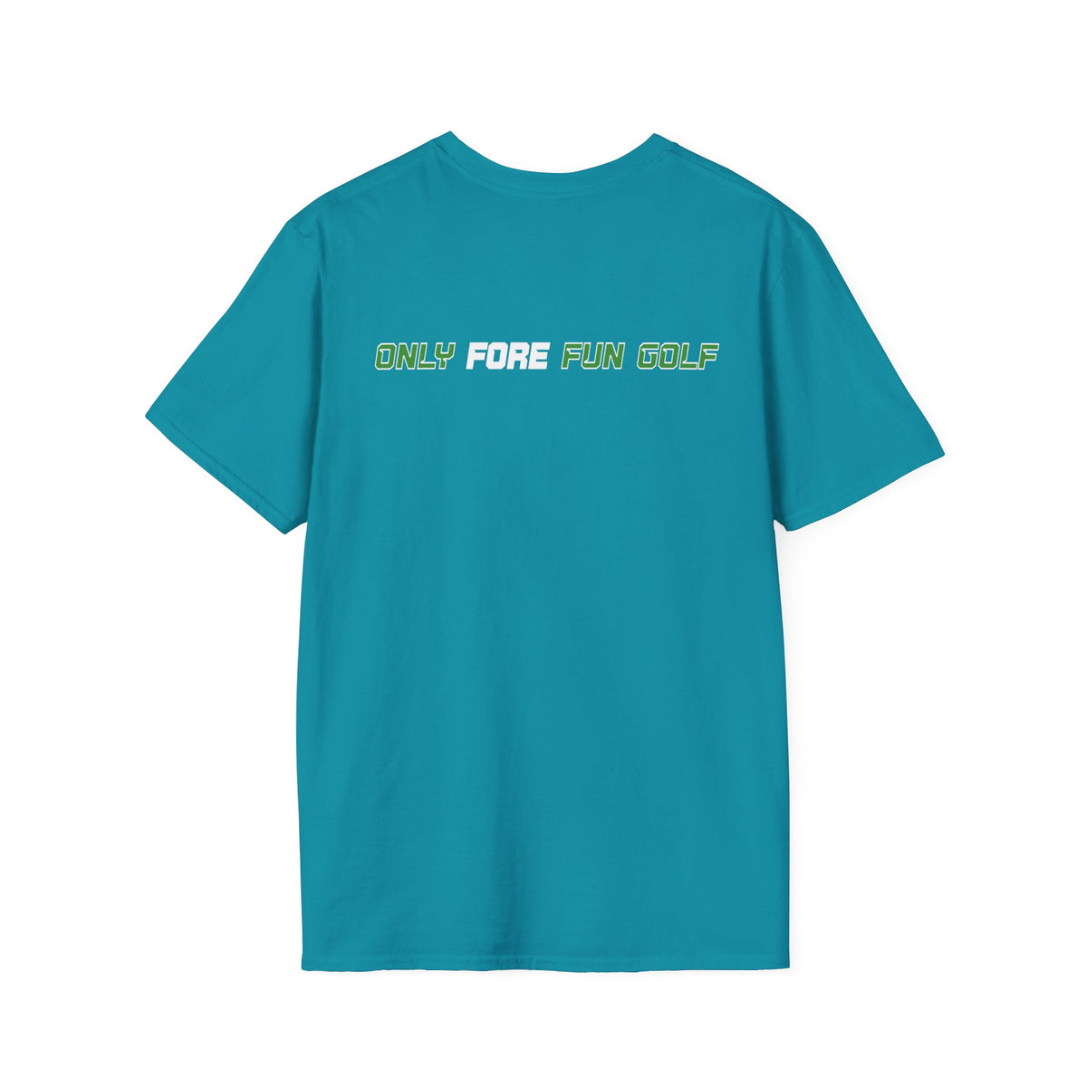 Sasquatch Golf Graphic T-Shirt — Bigfoot Golfer Funny Tee (16 colors)