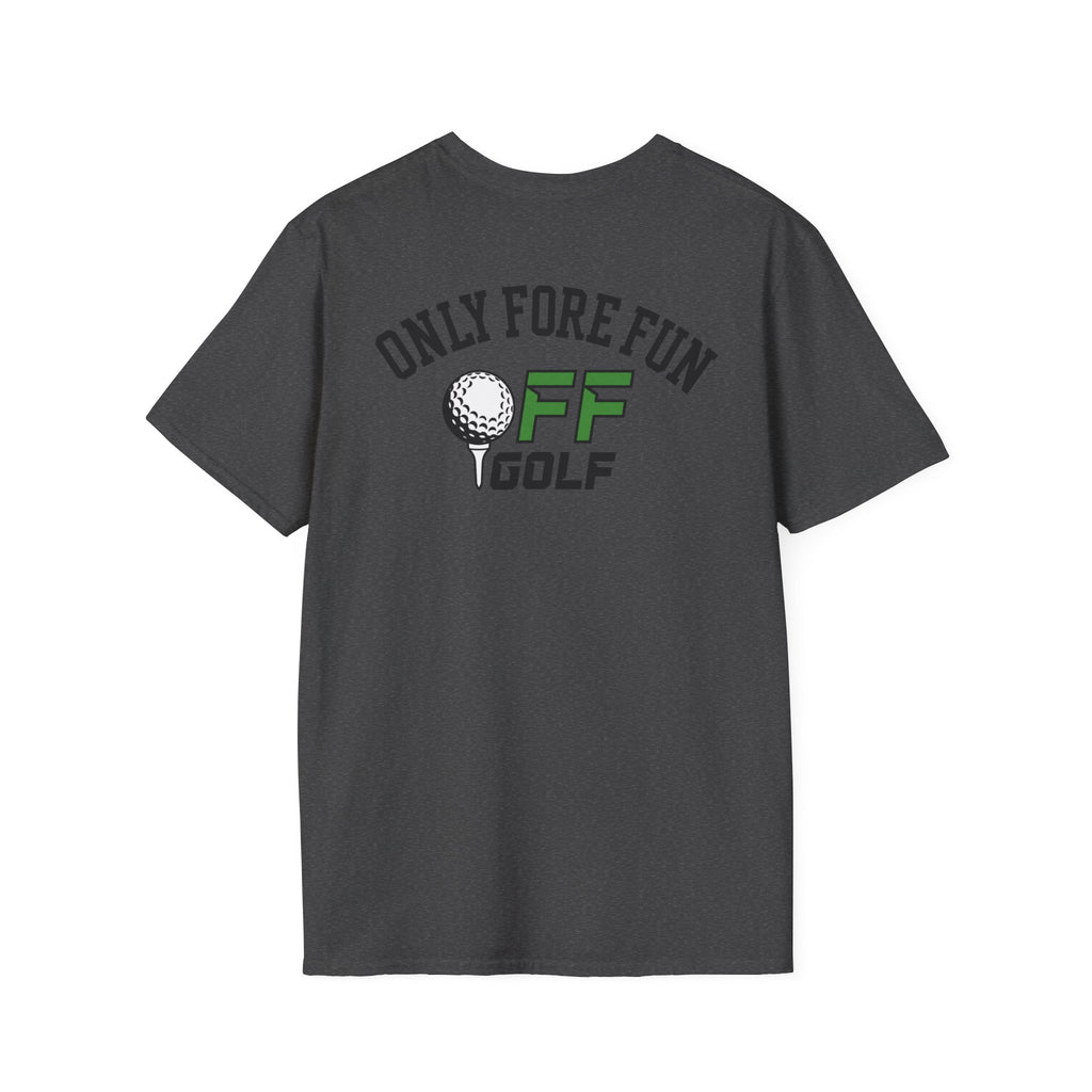 Golf T-Shirt — "Tee Time Hero" Pixel Golfing Tee (16 colors)
