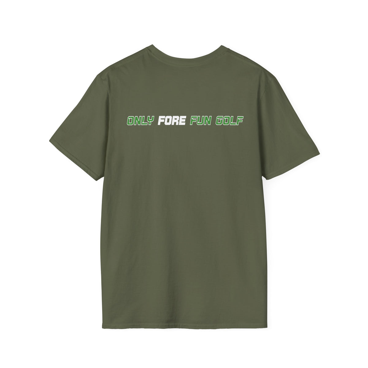 Bigfoot Golfer T-Shirt — Funny Sasquatch Putting Design Tee (16 colors)
