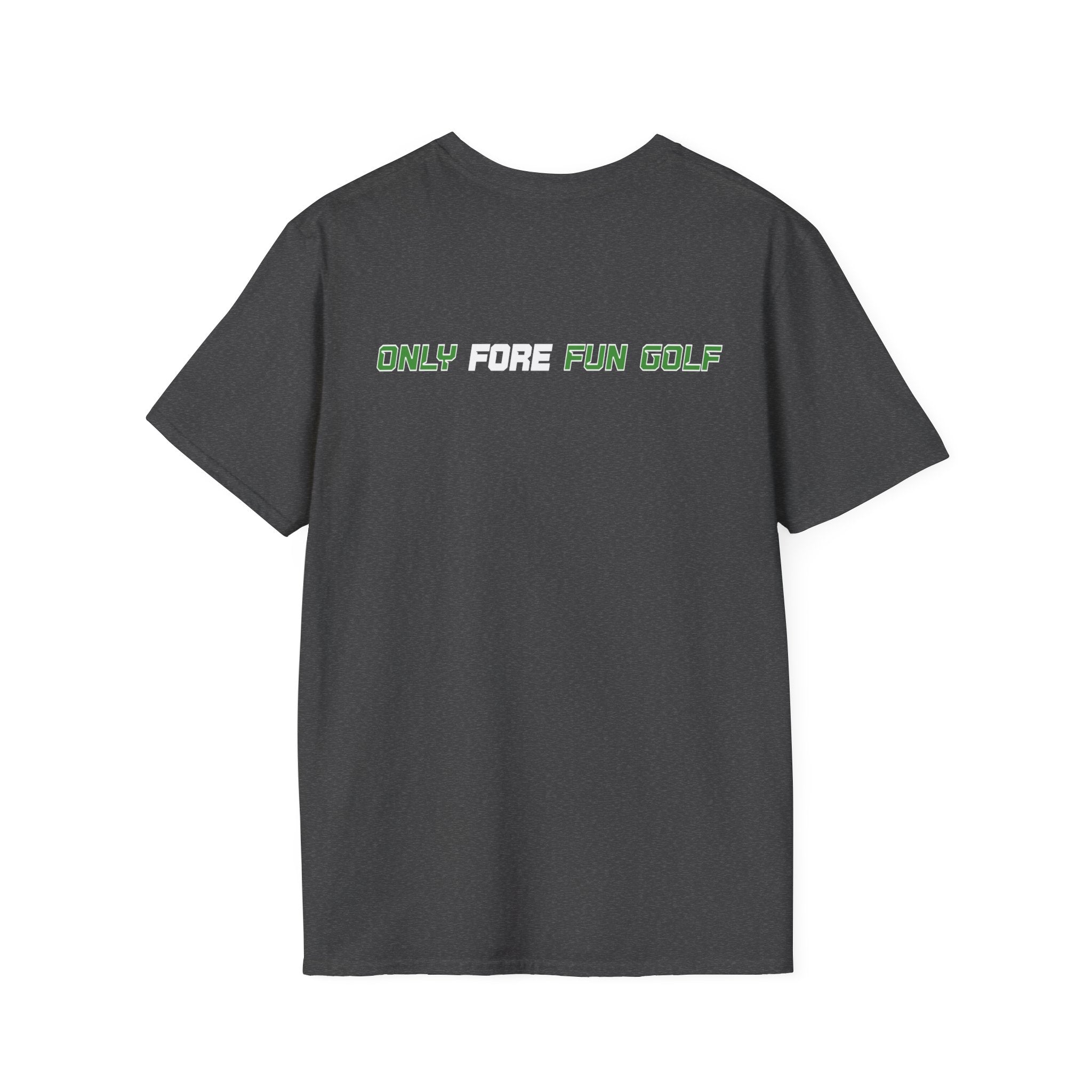 Bigfoot Golfer T-Shirt — Funny Sasquatch Putting Design Tee (16 colors)