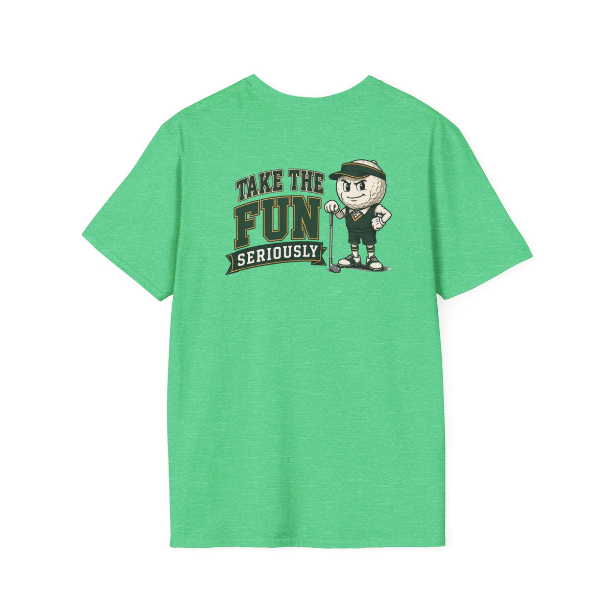 Weekend Tour Pro Golf T-Shirt - Front and Back Design (16 Colors)