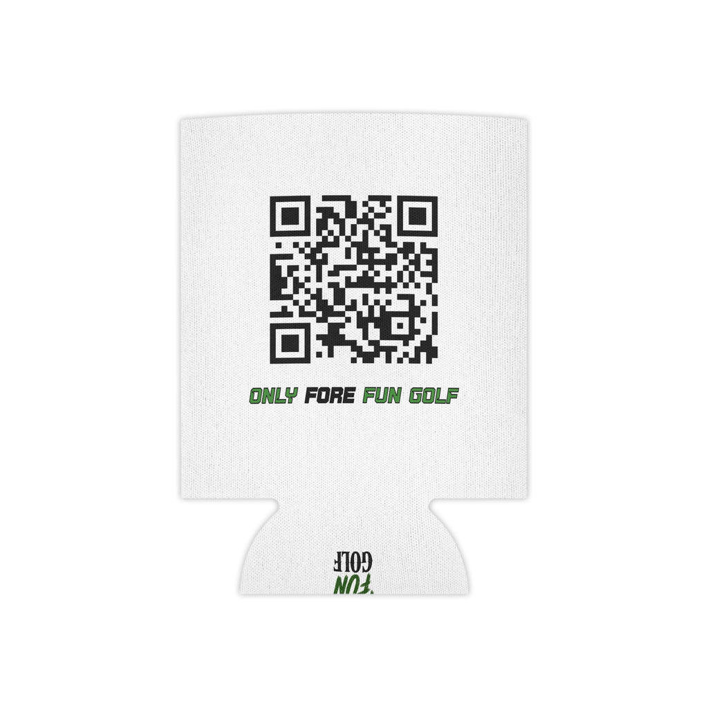 Regular or Slim Can Cooler — 'Shank Responsibly' Beverage Cooler - White