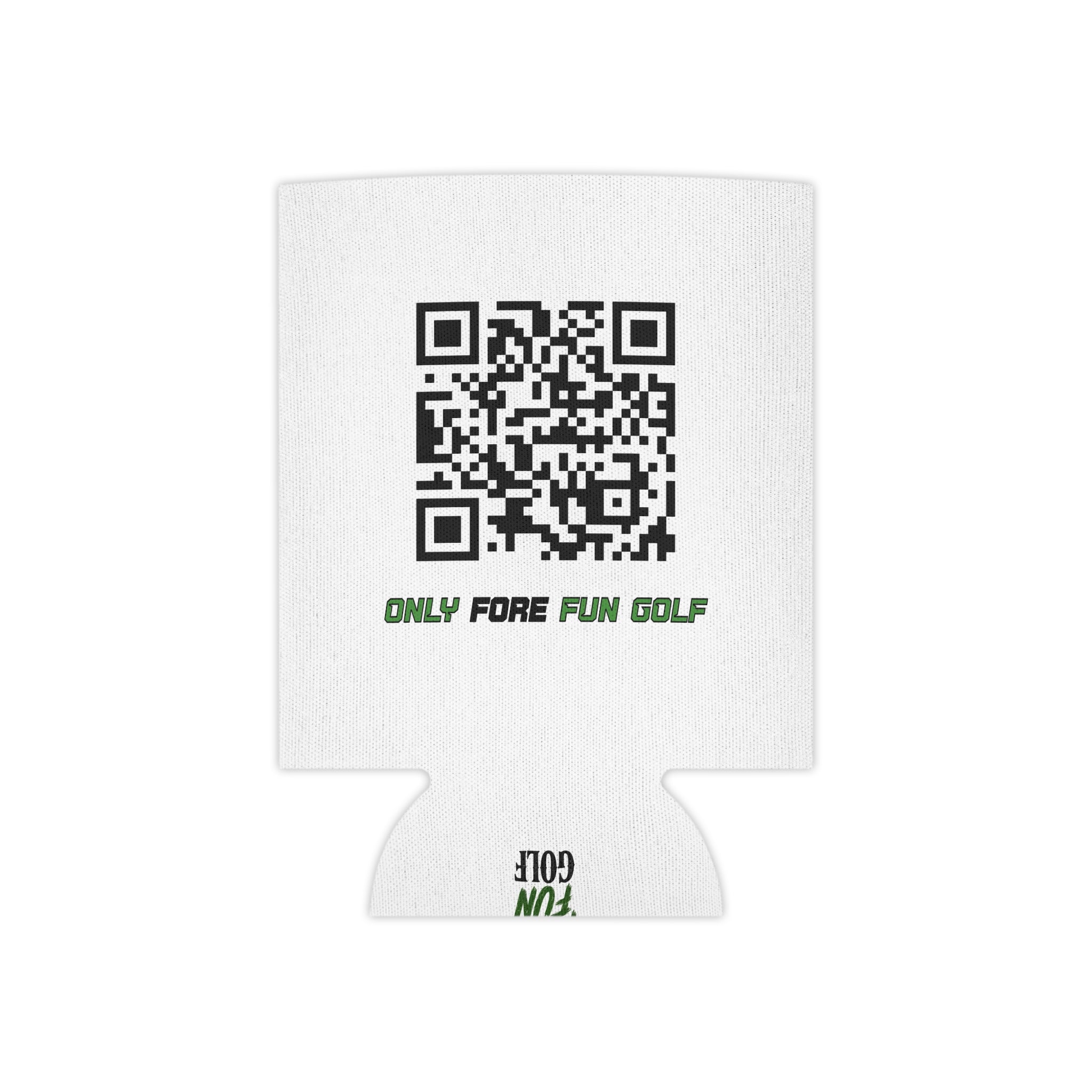 Regular or Slim Can Cooler — 'Shank Responsibly' Beverage Cooler - White