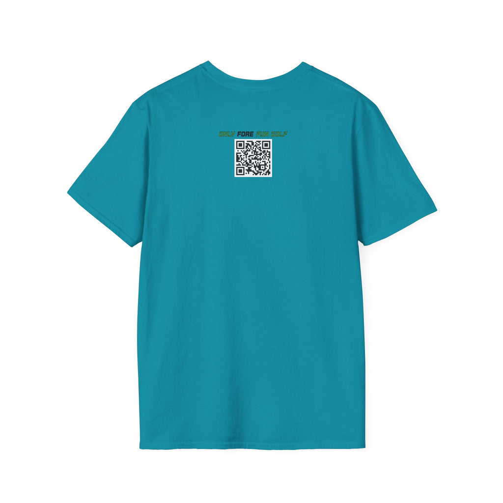 Golf T-Shirt — "High Score" Retro Arcade Pinball Golfing Tee (16 colors)