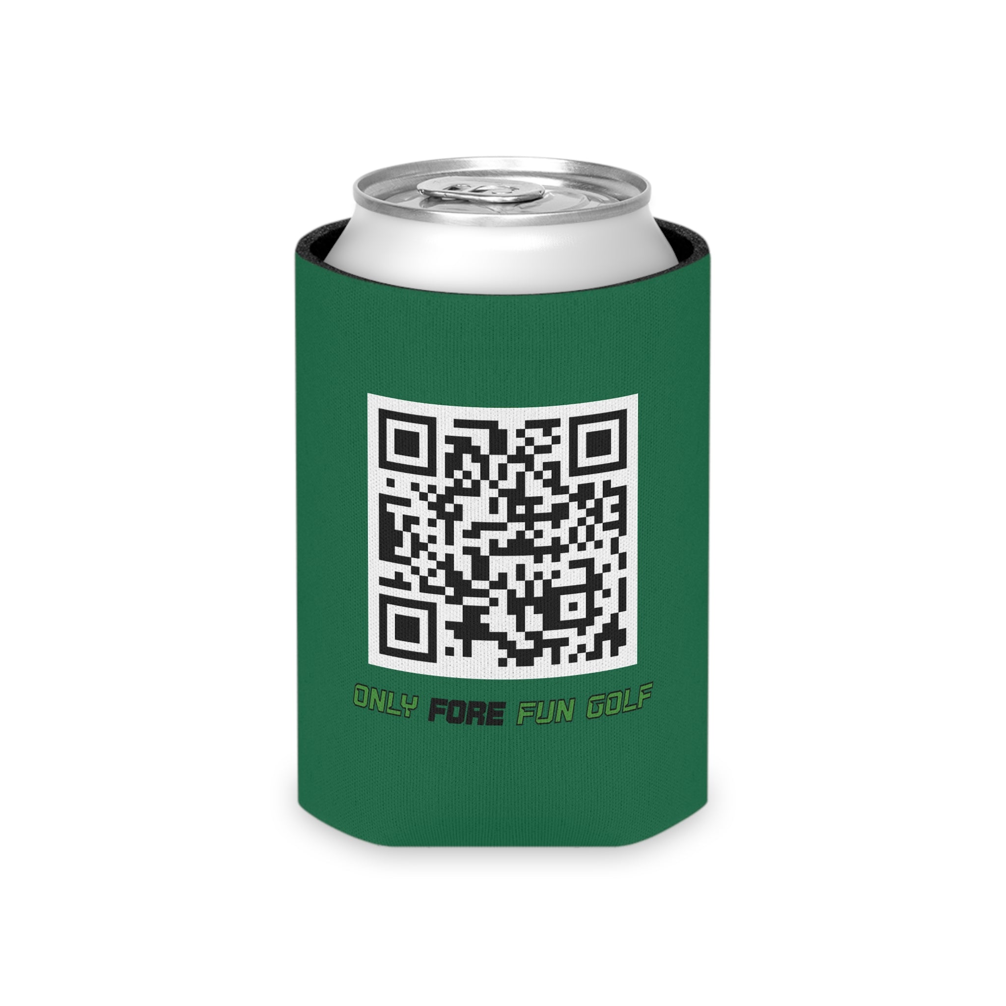 Regular or Slim Can Cooler — 'Shank Responsibly' Beverage Cooler - Green