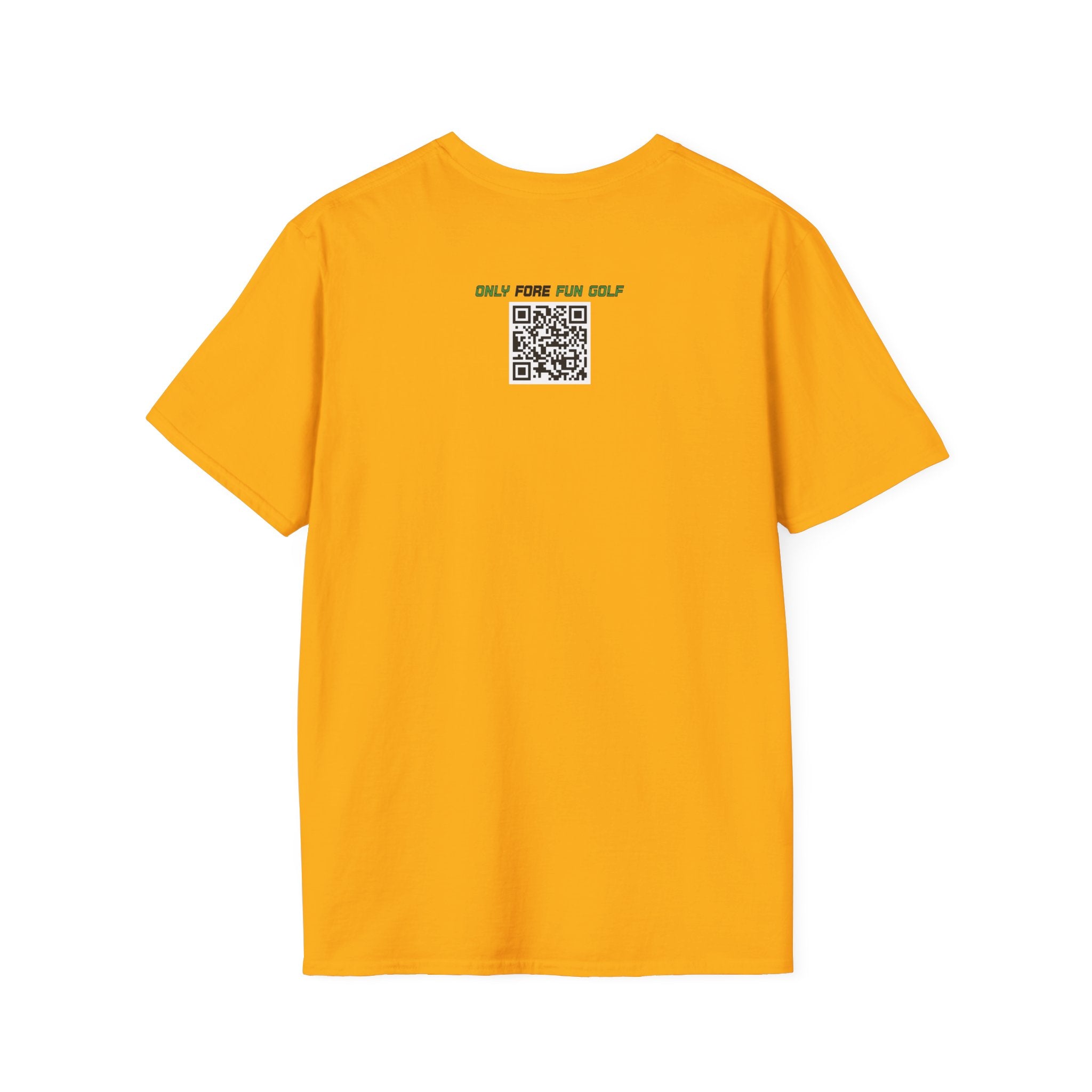 Golf T-Shirt — "High Score" Retro Arcade Pinball Golfing Tee (16 colors)