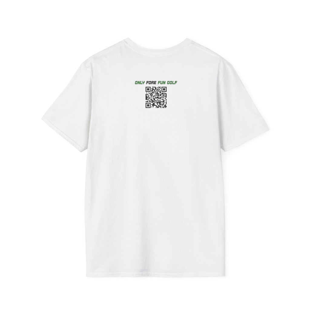 Golf T-Shirt — "High Score" Retro Arcade Pinball Golfing Tee (16 colors)