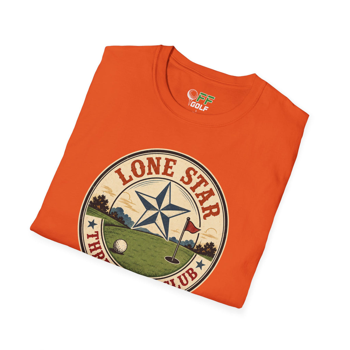 Lone Star Golf Vintage T-Shirt — Retro Texas 3 Putt Club Tee (16 colors)