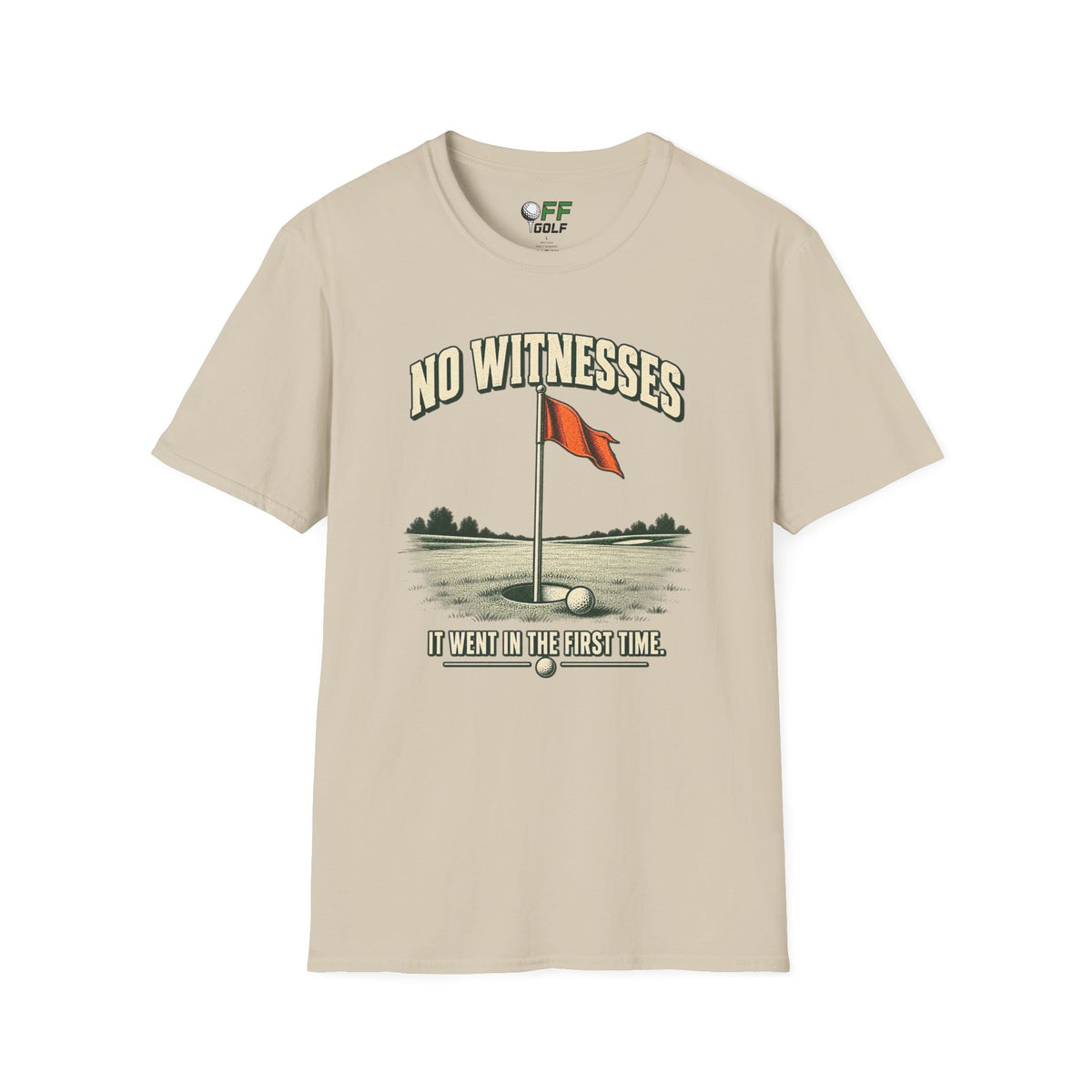 No Witnesses T-Shirt — Vintage Red Flag Graphic Tee (16 Colors)