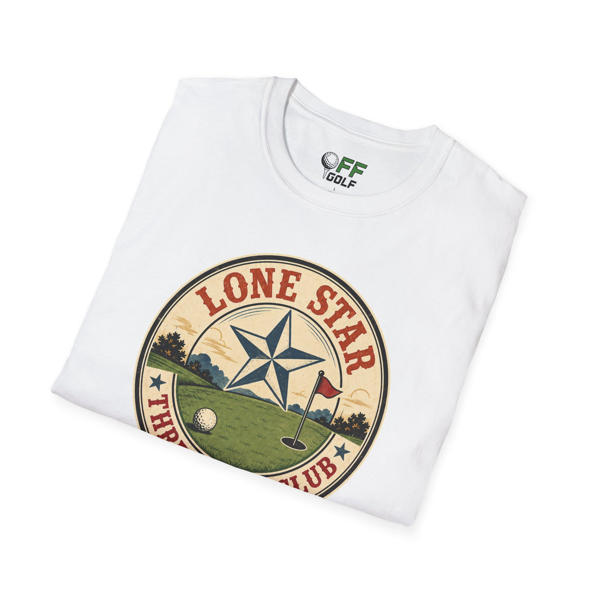 Lone Star Golf Vintage T-Shirt — Retro Texas 3 Putt Club Tee (16 colors)