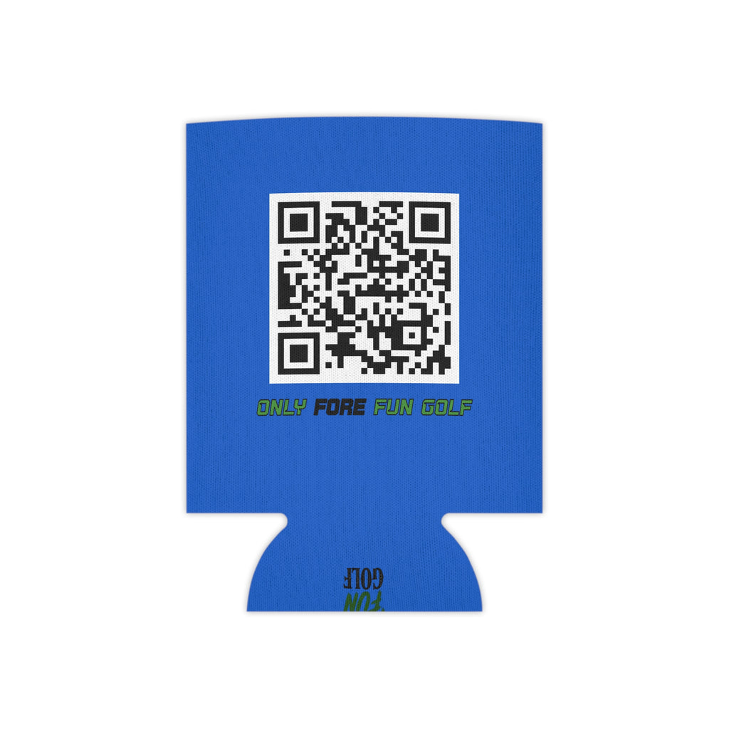 Regular or Slim Can Cooler — 'Shank Responsibly' Beverage Cooler - Blue
