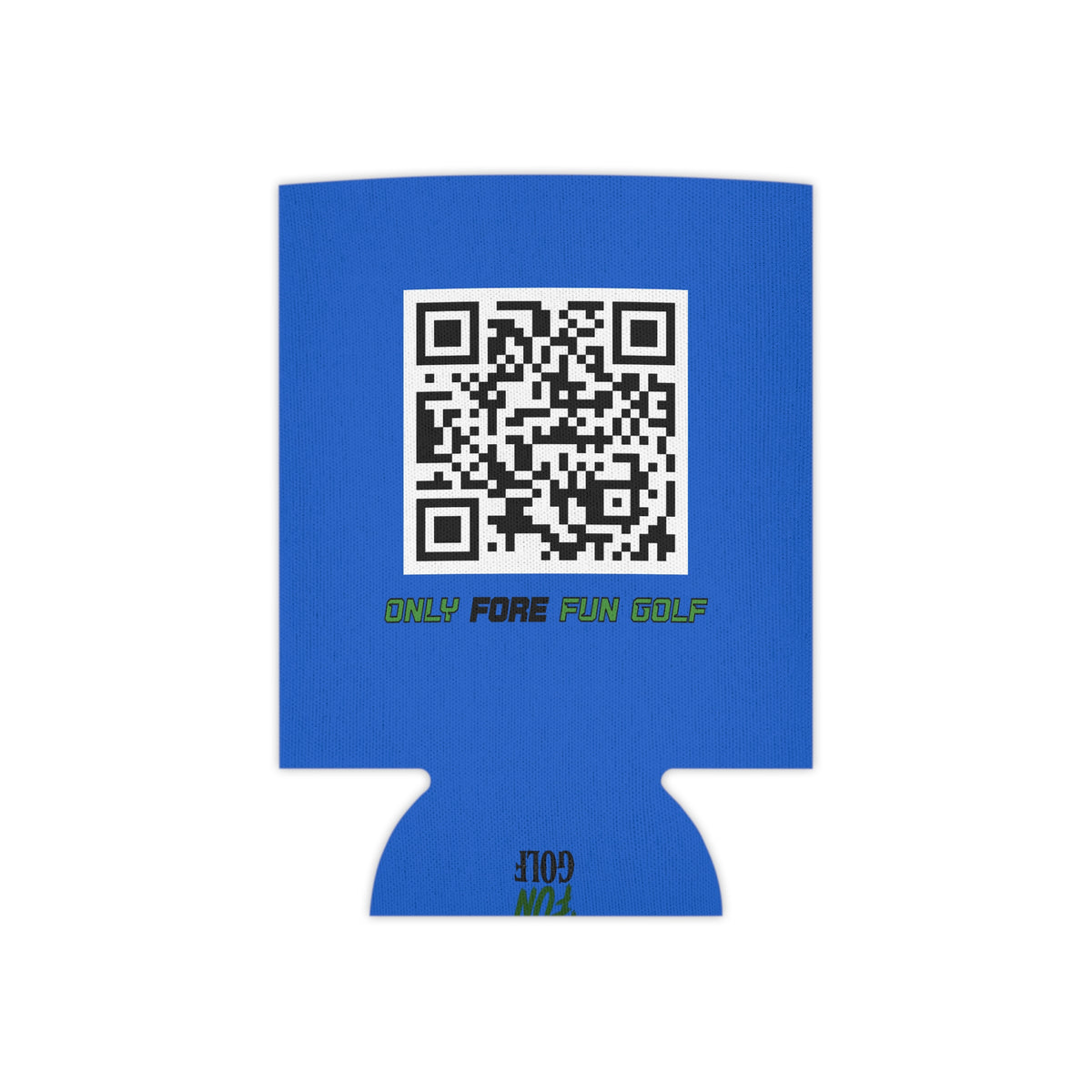 Regular or Slim Can Cooler — 'Shank Responsibly' Beverage Cooler - Blue