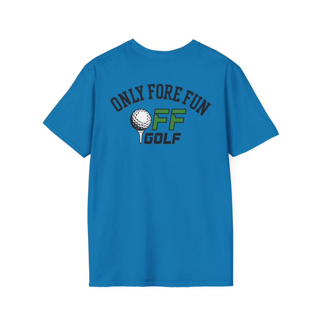 Golf T-Shirt — "Tee Time Hero" Pixel Golfing Tee (16 colors)