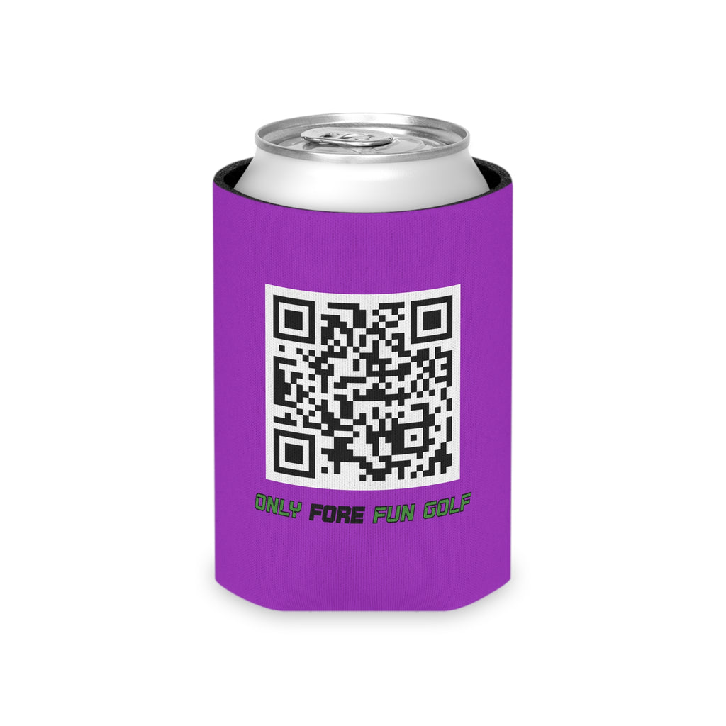 Regular or Slim Can Cooler — 'Shank Responsibly' Beverage Cooler - Purple