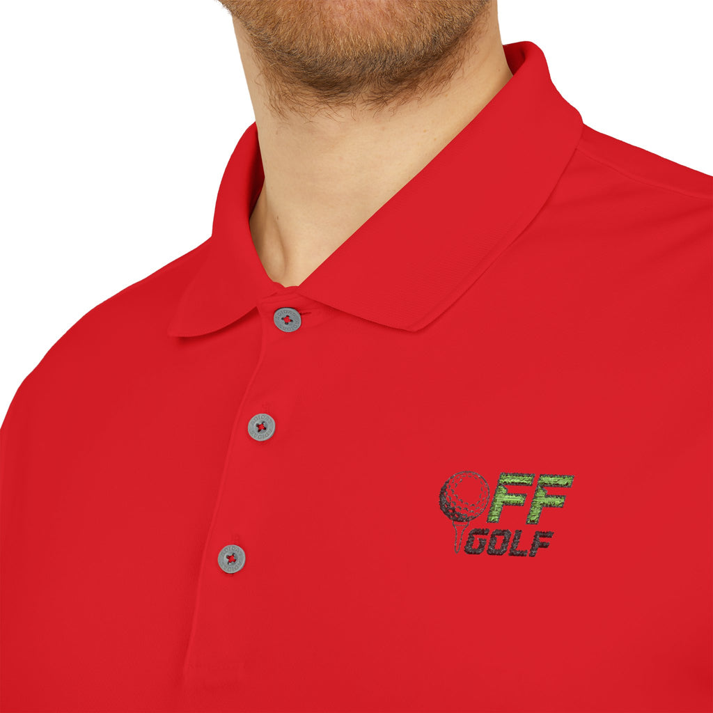 OFF Golf Performance Polo — Adidas Performance Golf Shirt (5 colors with black logo)