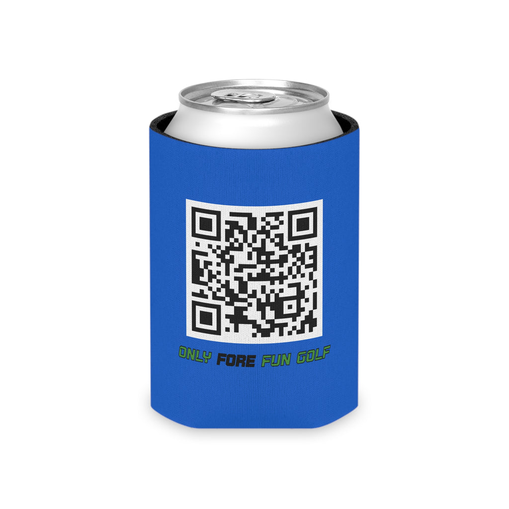 Regular or Slim Can Cooler — 'Shank Responsibly' Beverage Cooler - Blue