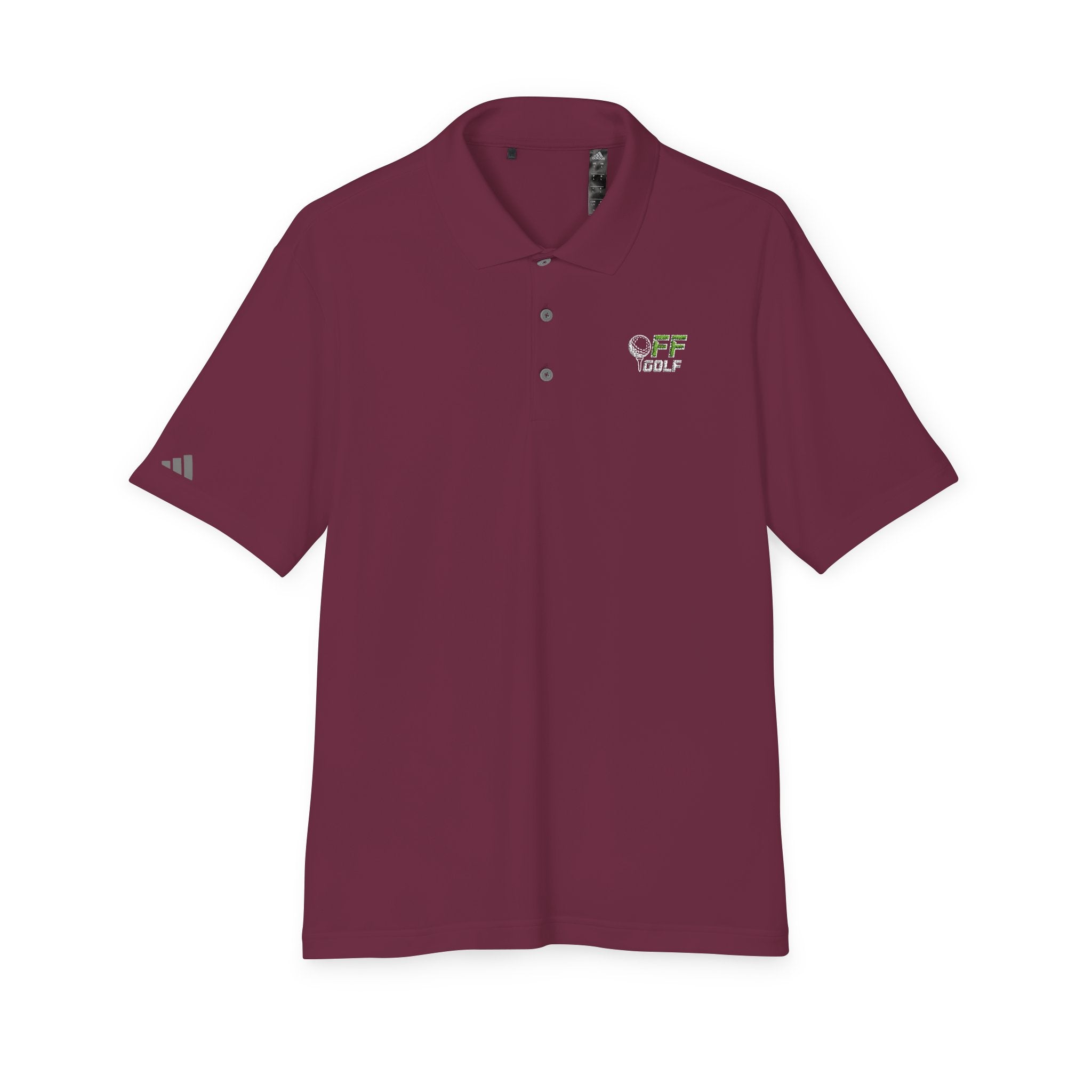 OFF Golf Performance Polo — Adidas Performance Golf Shirt (6 colors with white logo)