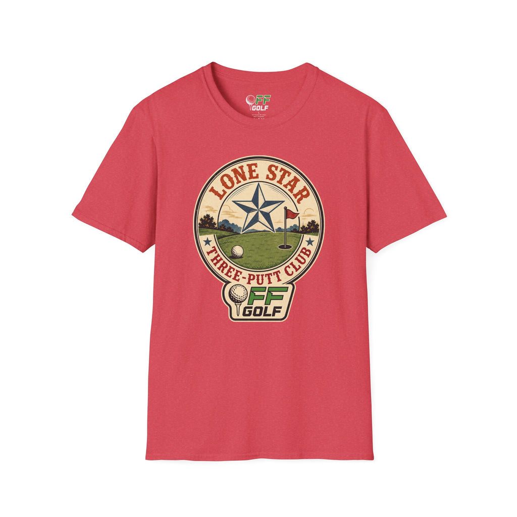 Lone Star Golf Vintage T-Shirt — Retro Texas 3 Putt Club Tee (16 colors)