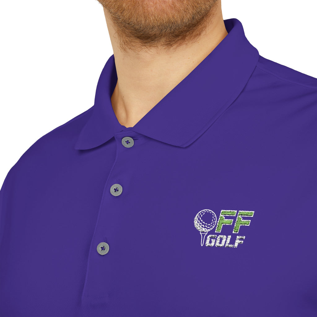 OFF Golf Performance Polo — Adidas Performance Golf Shirt (6 colors with white logo)