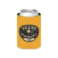Regular or Slim Can Cooler — 'Shank Responsibly' Beverage Cooler - Gold