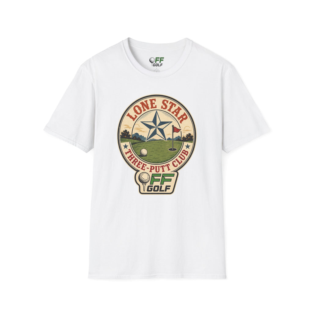 Lone Star Golf Vintage T-Shirt — Retro Texas 3 Putt Club Tee (16 colors)