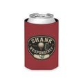 Regular or Slim Can Cooler — 'Shank Responsibly' Beverage Cooler - Red