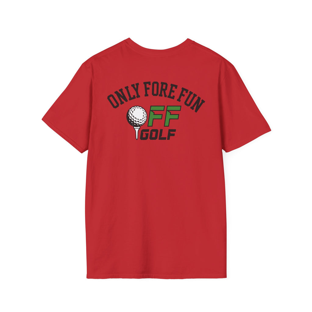 Golf T-Shirt — "Tee Time Hero" Pixel Golfing Tee (16 colors)