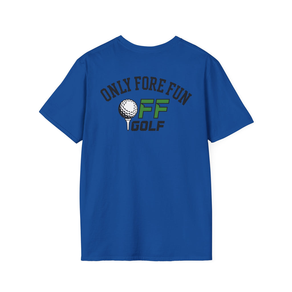 Golf T-Shirt — "Tee Time Hero" Pixel Golfing Tee (16 colors)