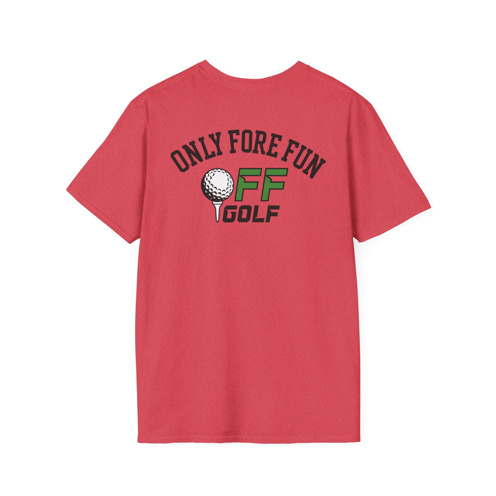Golf T-Shirt — "Tee Time Hero" Pixel Golfing Tee (16 colors)