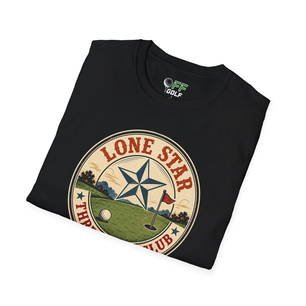 Lone Star Golf Vintage T-Shirt — Retro Texas 3 Putt Club Tee (16 colors)