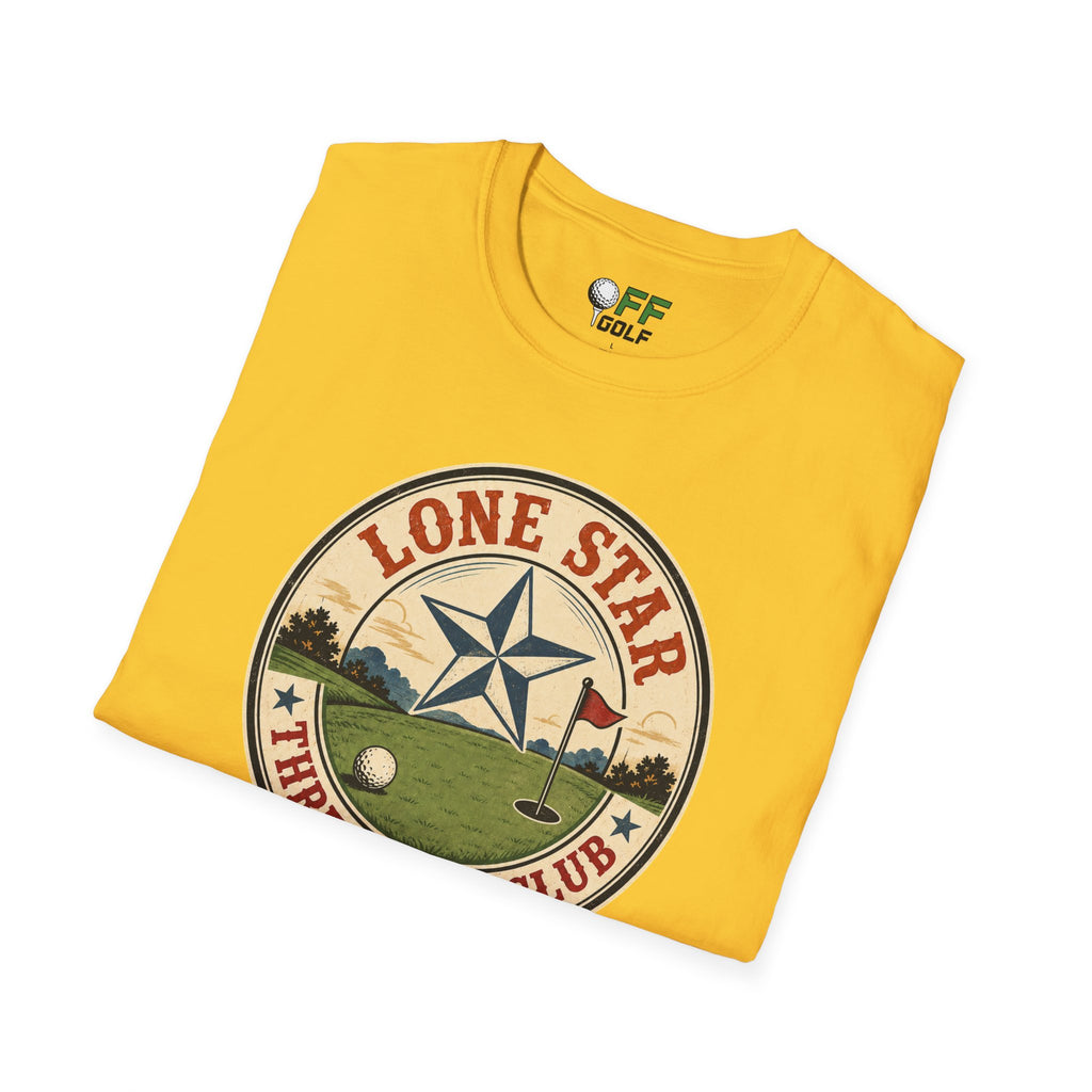 Lone Star Golf Vintage T-Shirt — Retro Texas 3 Putt Club Tee (16 colors)