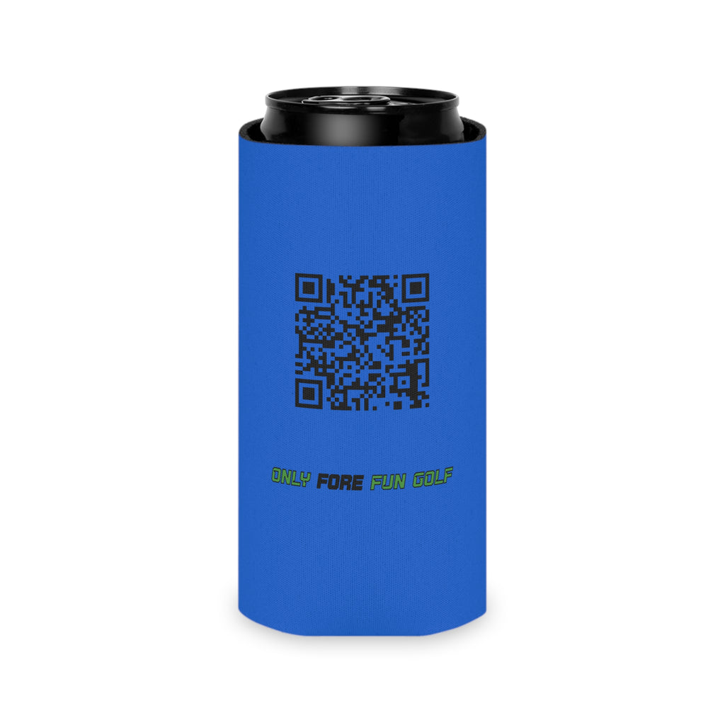 Can Cooler — 'Take the Fun Seriously' Beverage Cooler with QR Code Design