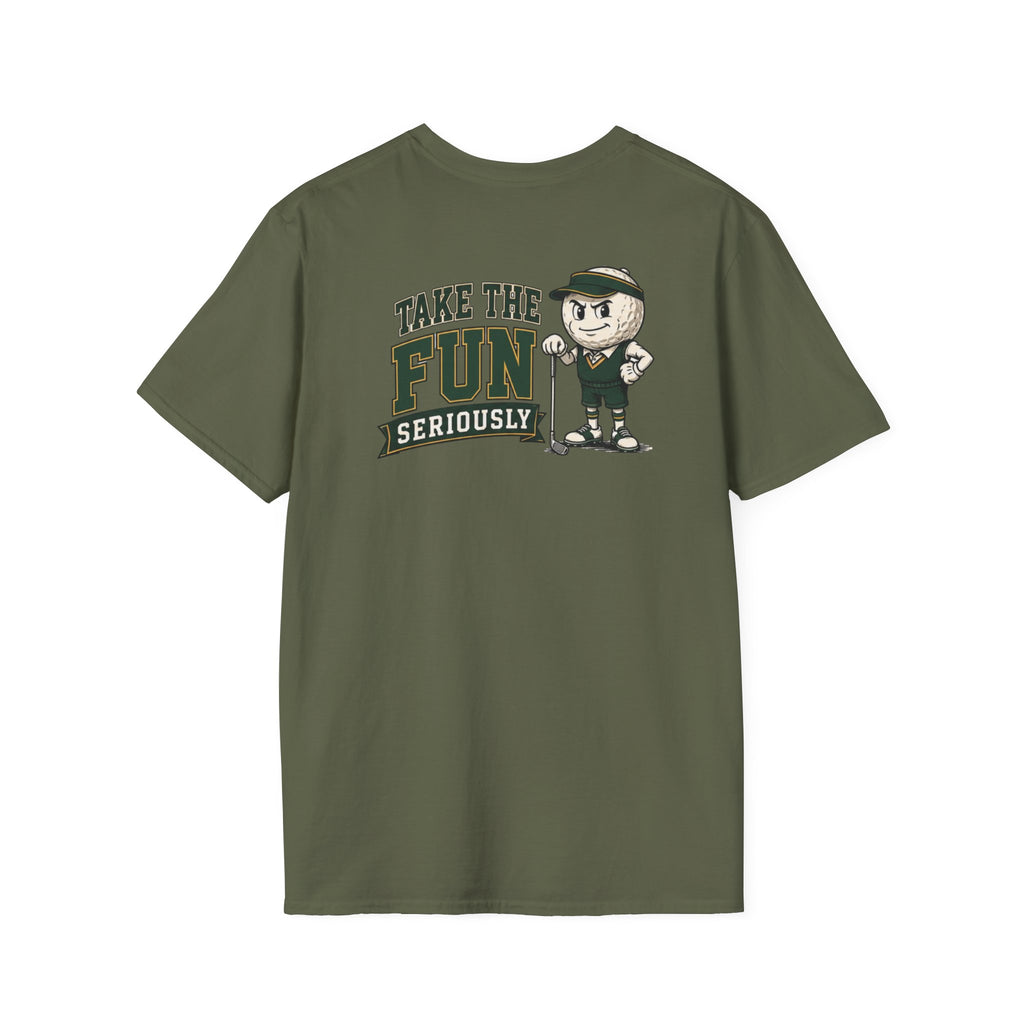 Weekend Tour Pro T-Shirt — Golf Trophy & Beer Graphic (16 Colors)