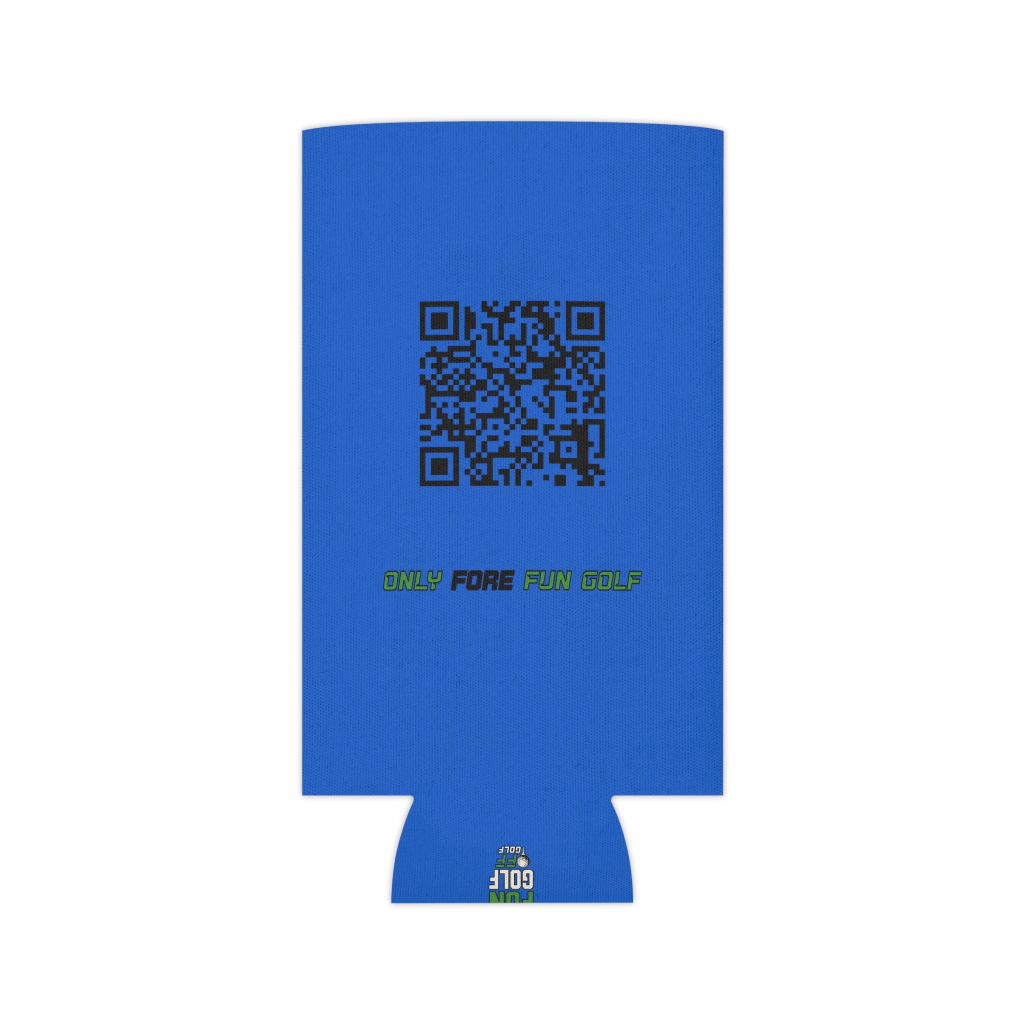 Can Cooler — 'Take the Fun Seriously' Beverage Cooler with QR Code Design