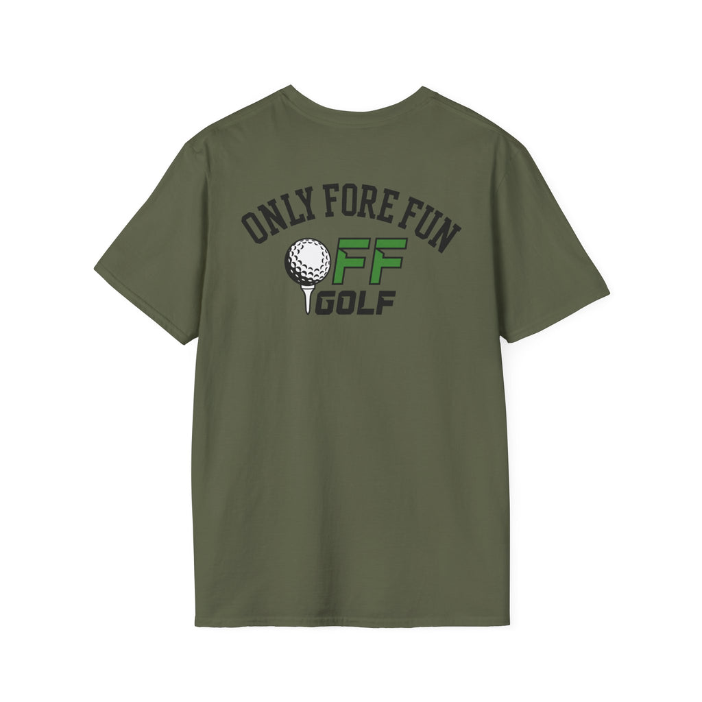Golf T-Shirt — "Tee Time Hero" Pixel Golfing Tee (16 colors)