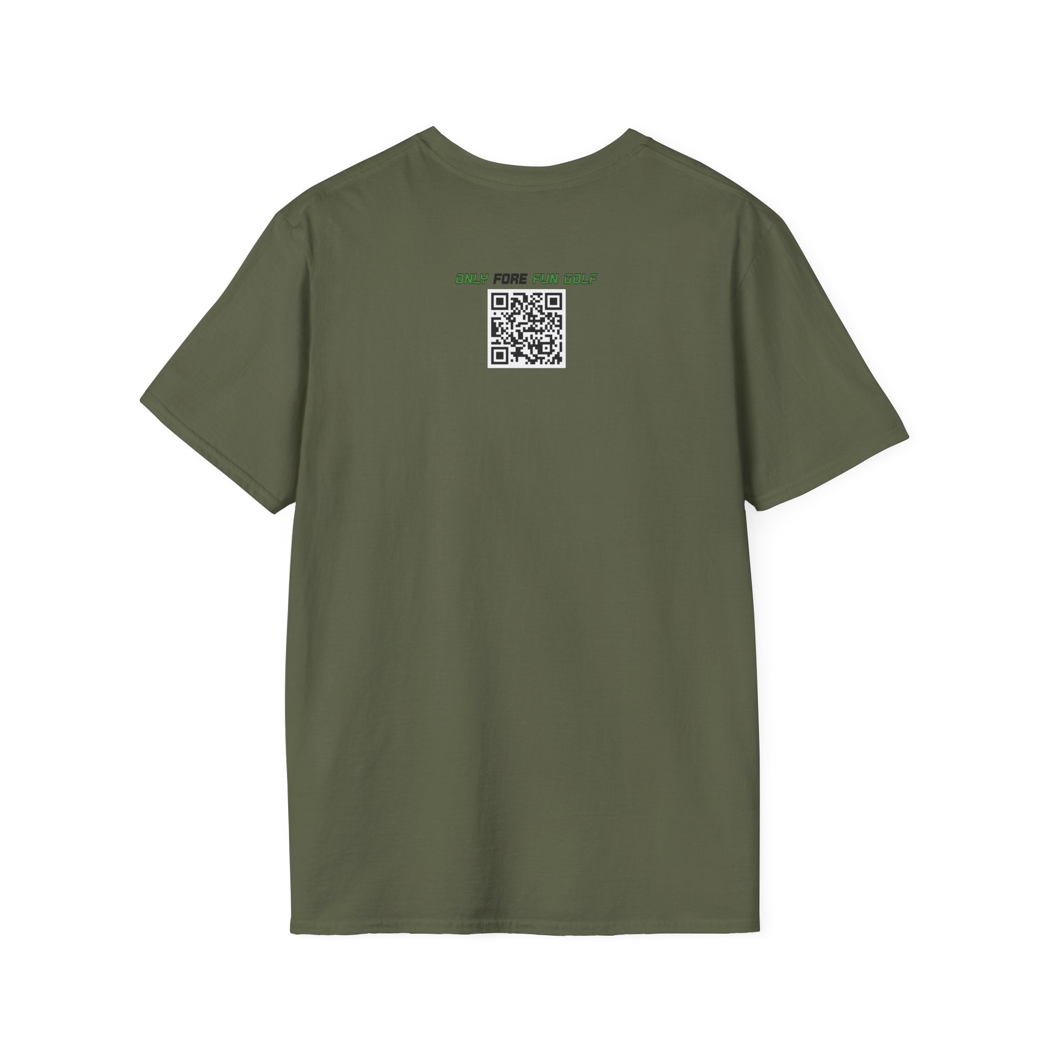 Golf T-Shirt — "High Score" Retro Arcade Pinball Golfing Tee (16 colors)