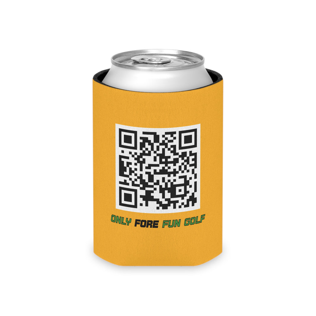 Regular or Slim Can Cooler — 'Shank Responsibly' Beverage Cooler - Gold