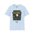 Golf T-Shirt — "High Score" Retro Arcade Pinball Golfing Tee (16 colors)