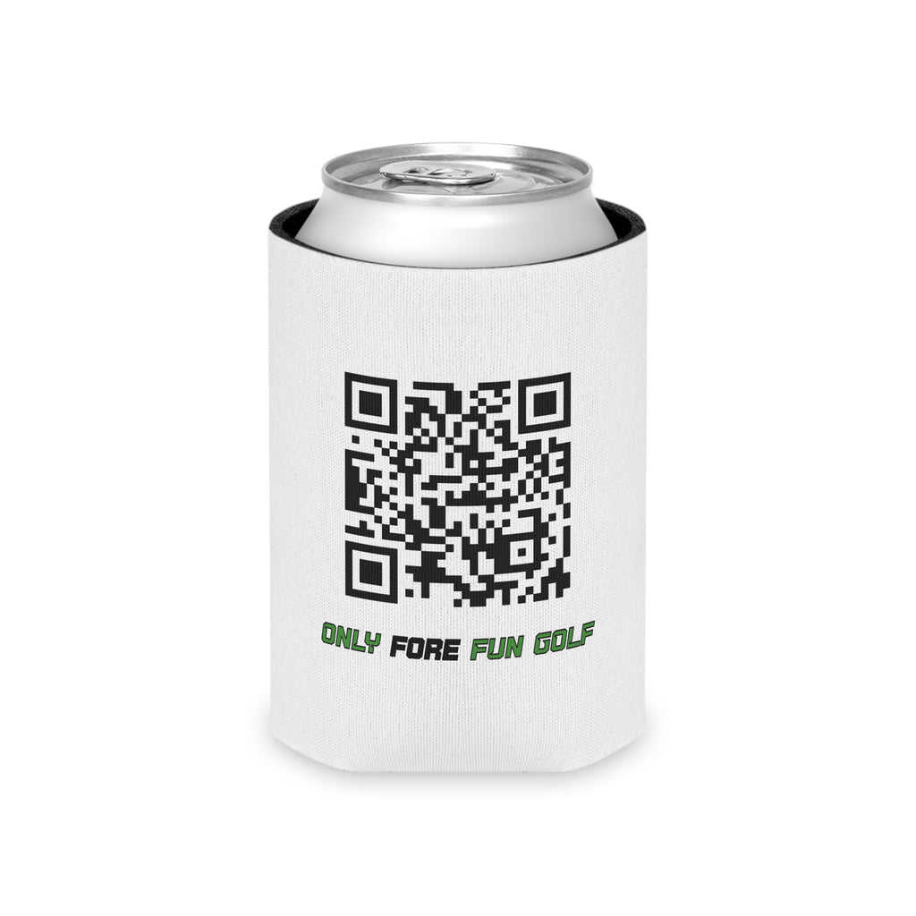 Regular or Slim Can Cooler — 'Shank Responsibly' Beverage Cooler - White