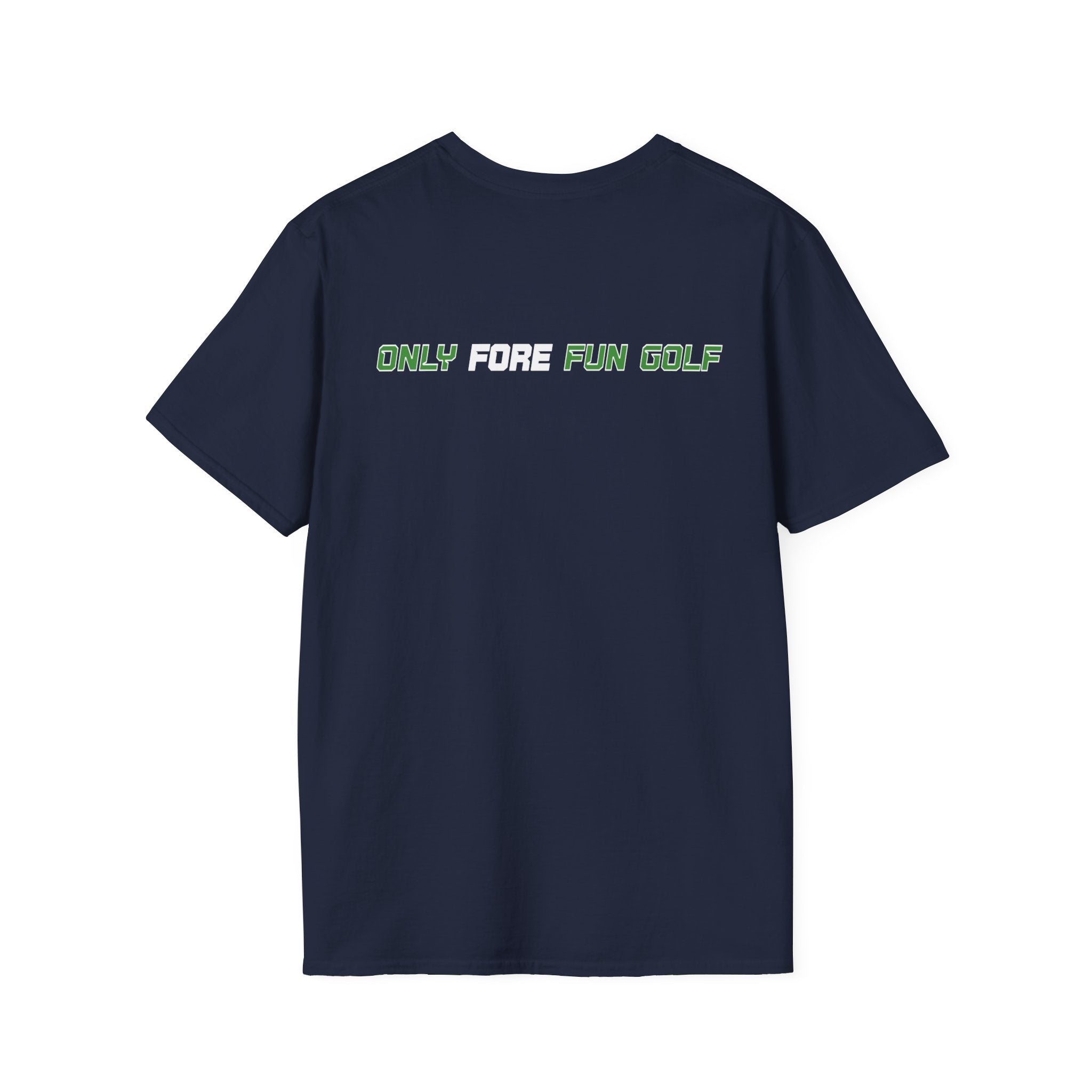 Bigfoot Golfer T-Shirt — Funny Sasquatch Putting Design Tee (16 colors)