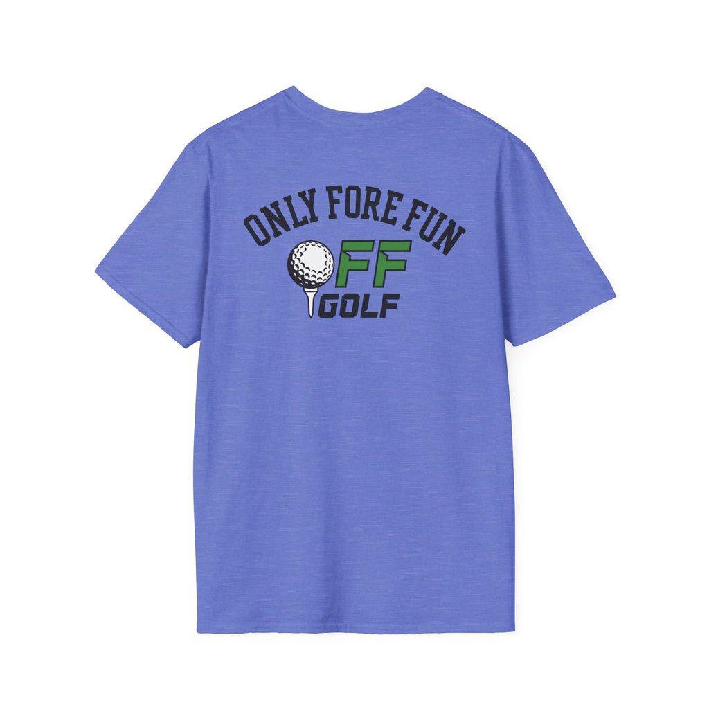 Golf T-Shirt — "Tee Time Hero" Pixel Golfing Tee (16 colors)