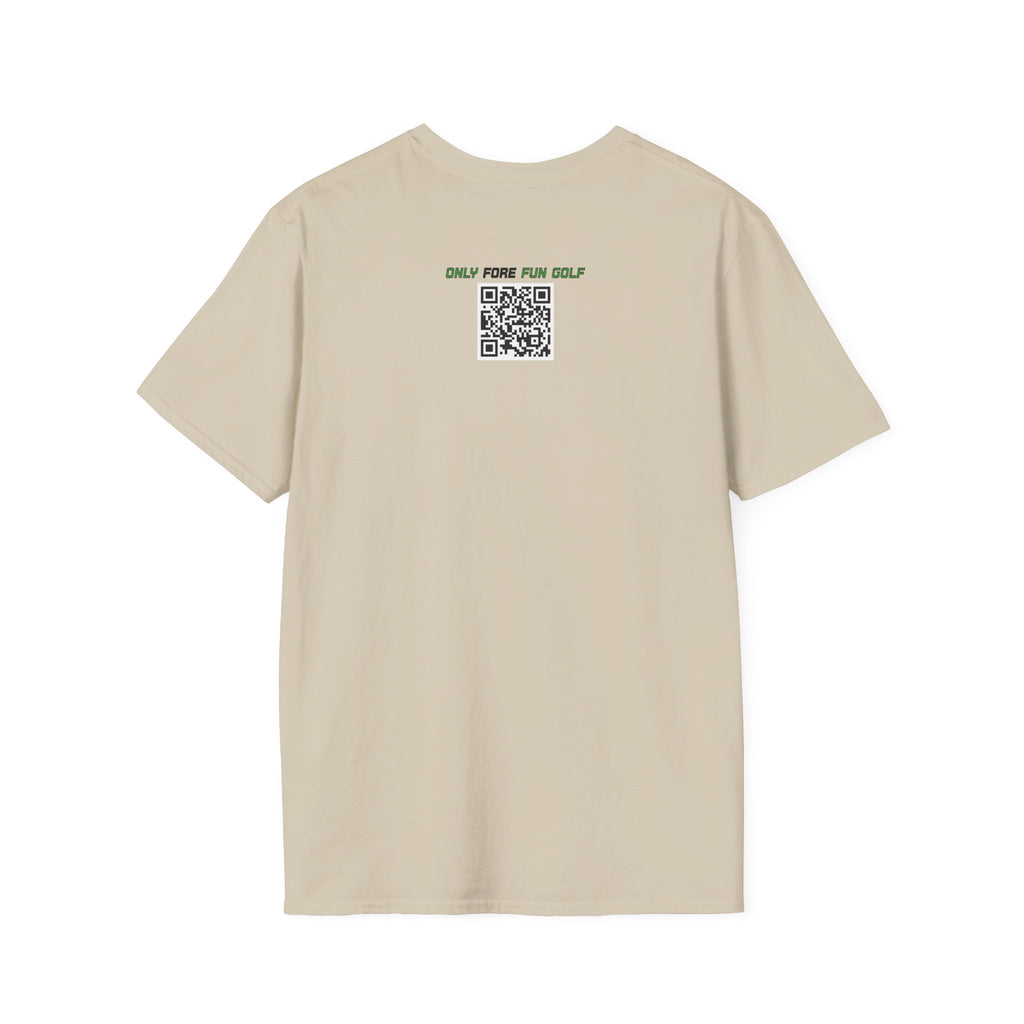 Golf T-Shirt — "High Score" Retro Arcade Pinball Golfing Tee (16 colors)