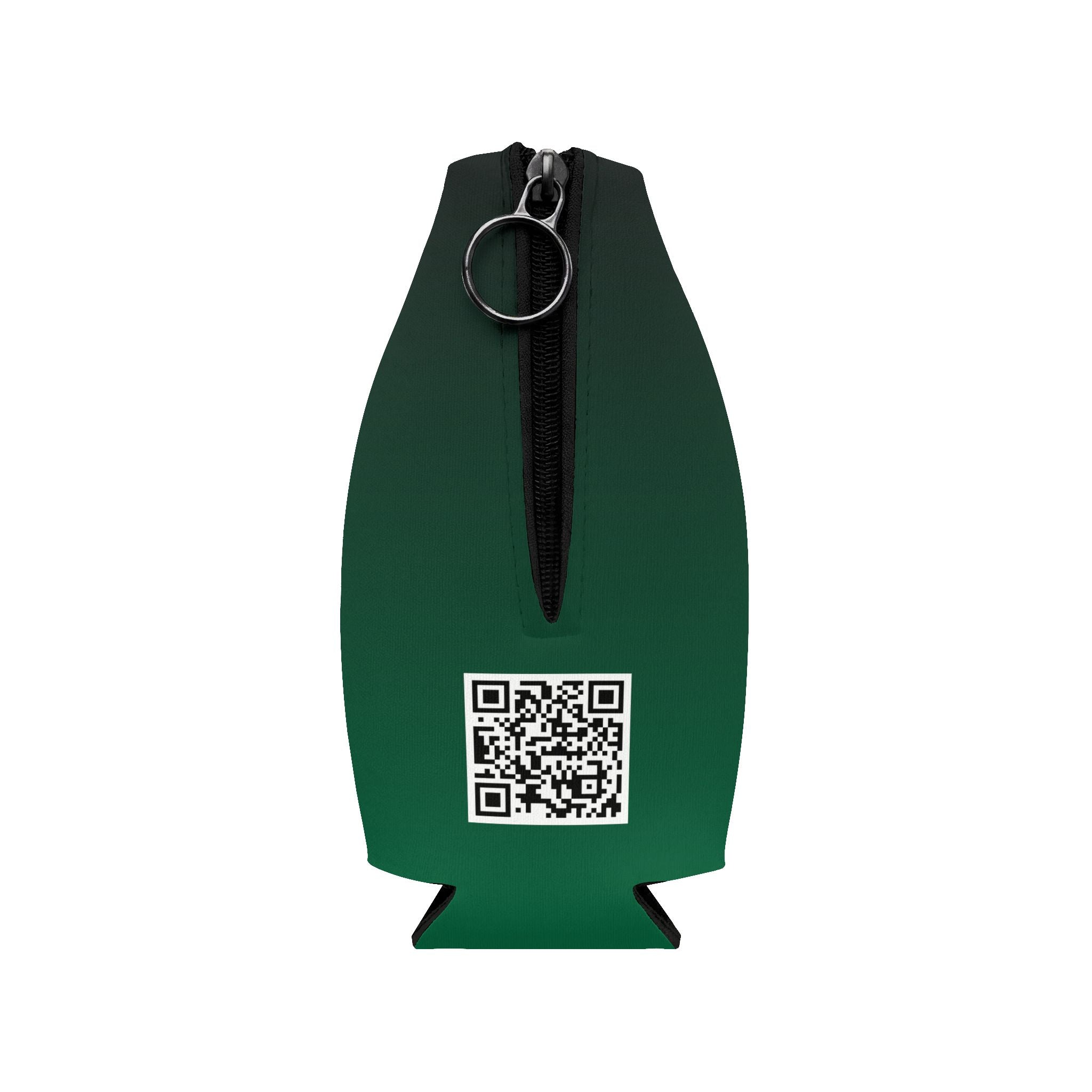Golf Zip-Up Bottle Cooler Sleeve – "Off Golf" Neoprene Can Cooler with Zipper
