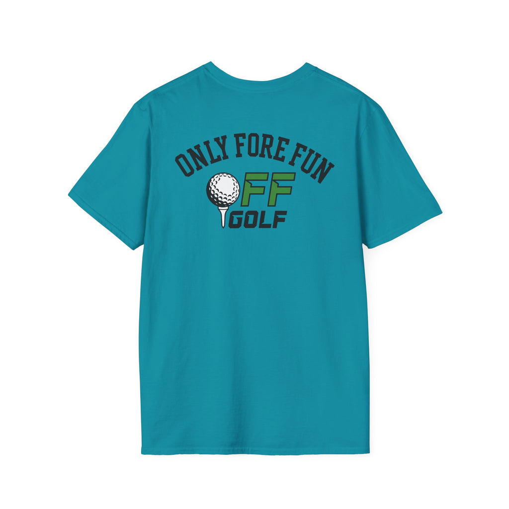 Golf T-Shirt — "Tee Time Hero" Pixel Golfing Tee (16 colors)