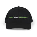 Golf Trucker Cap — "Only Fore Fun Golf" Embroidered Snapback (3 colors)